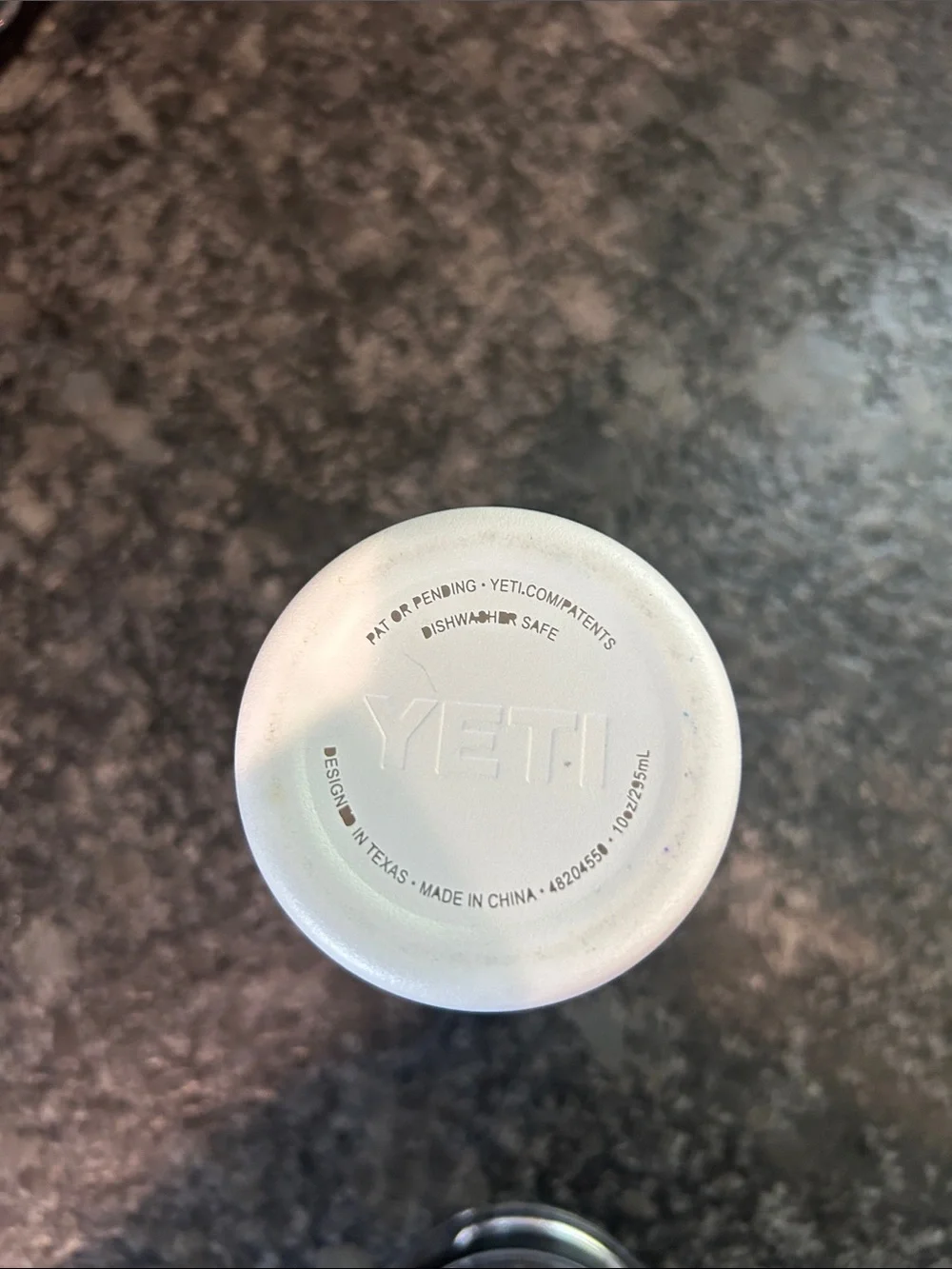 Yeti White Tumbler 10oz  Stainless Steel Mini Tumbler